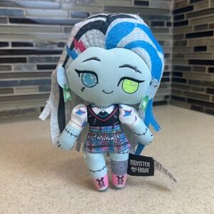Monster High Stitchlings Frankie Stein G3 Talking Plush Doll Mattel 7" Works